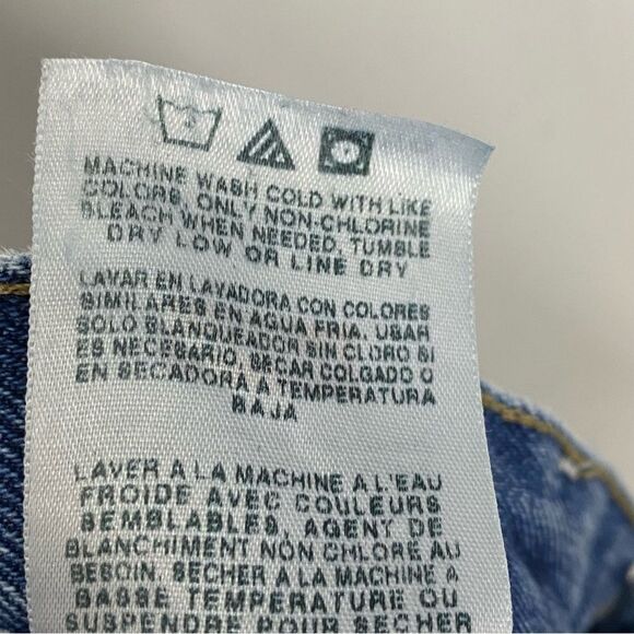 WRANGLER Cut Off High Waisted Denim Shorts W35 - Picture 7 of 7